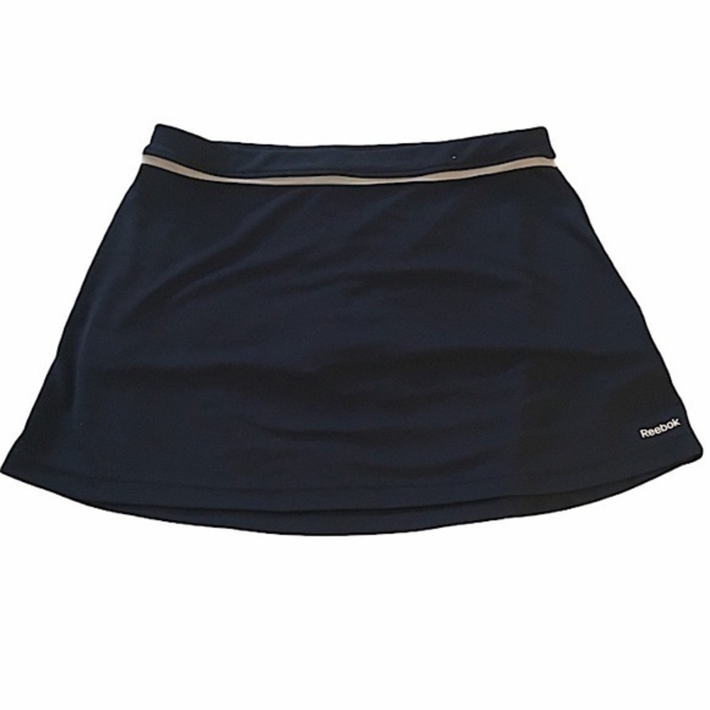 Reebok Navy Blue & White Play Dry Mesh Skort​